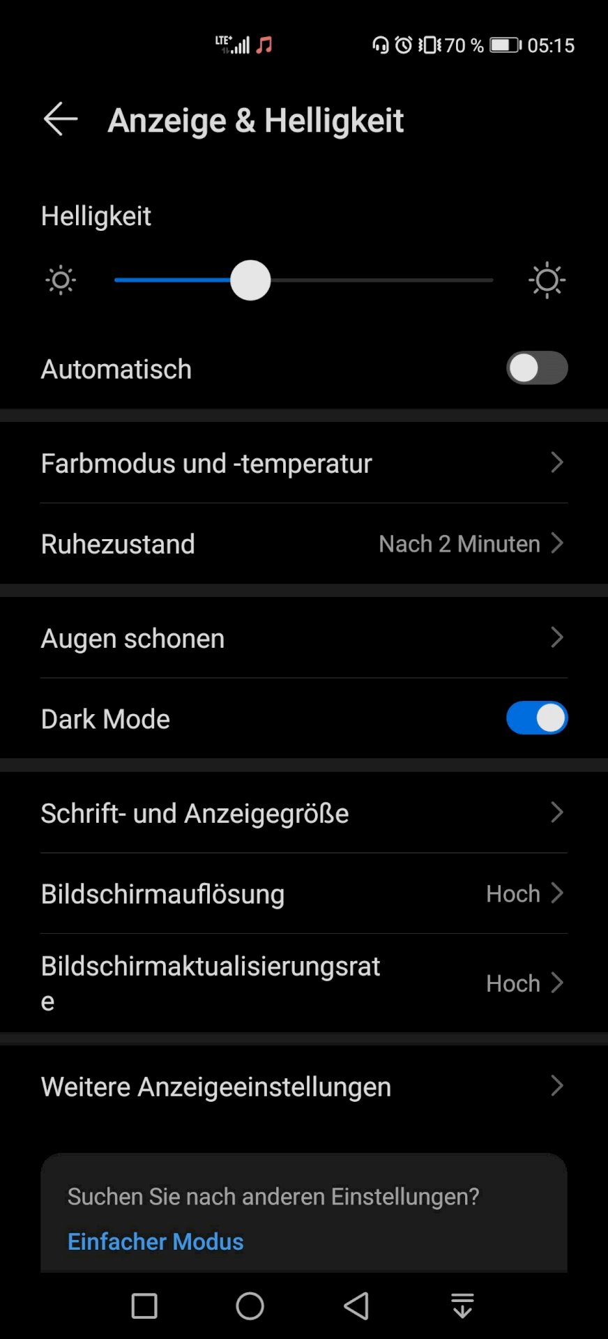 Dark design huawei p20 lite