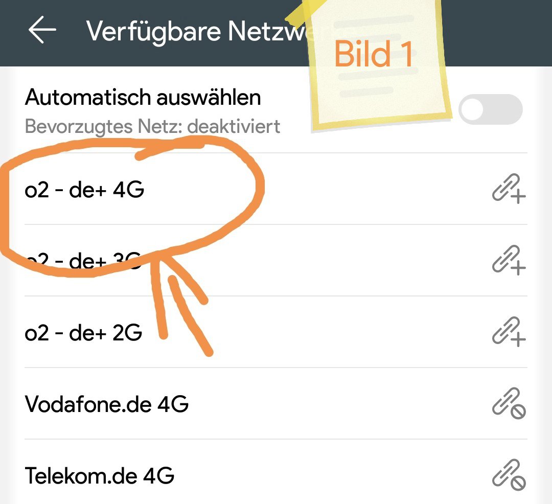 O2 mobile phone does not connect with 4G